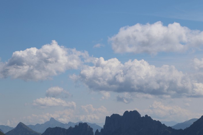 nuages sur les Gastlosen