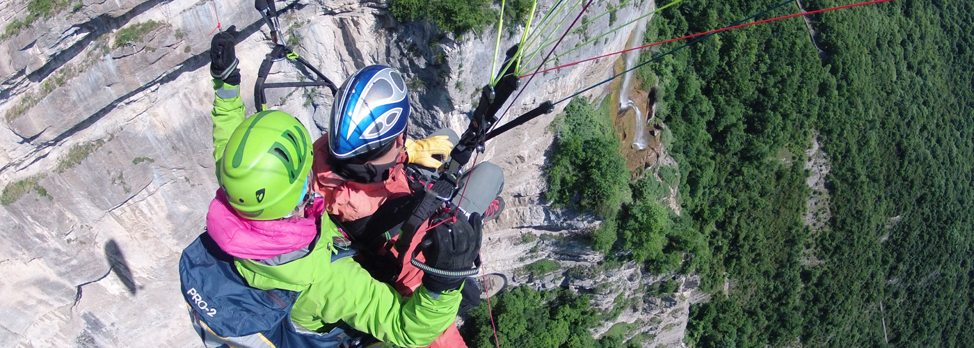 parapente biplace